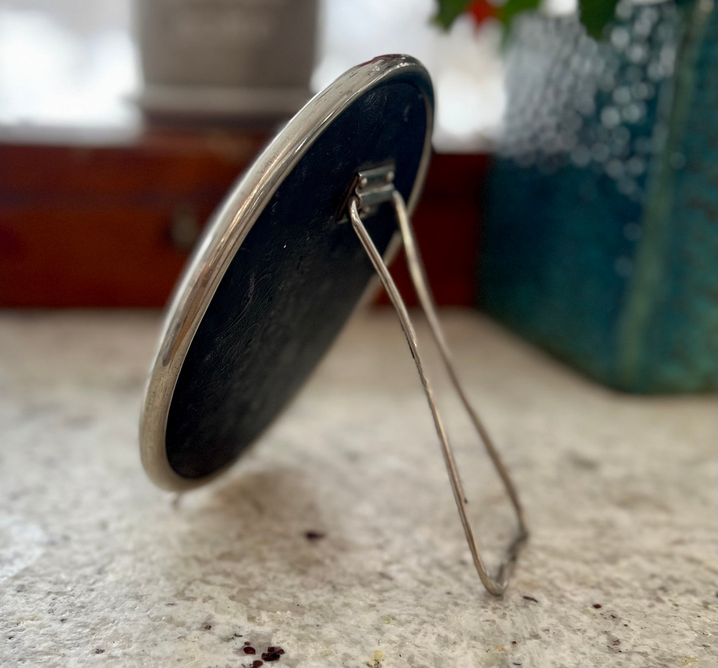 Vintage Tabletop Magnifying Mirror