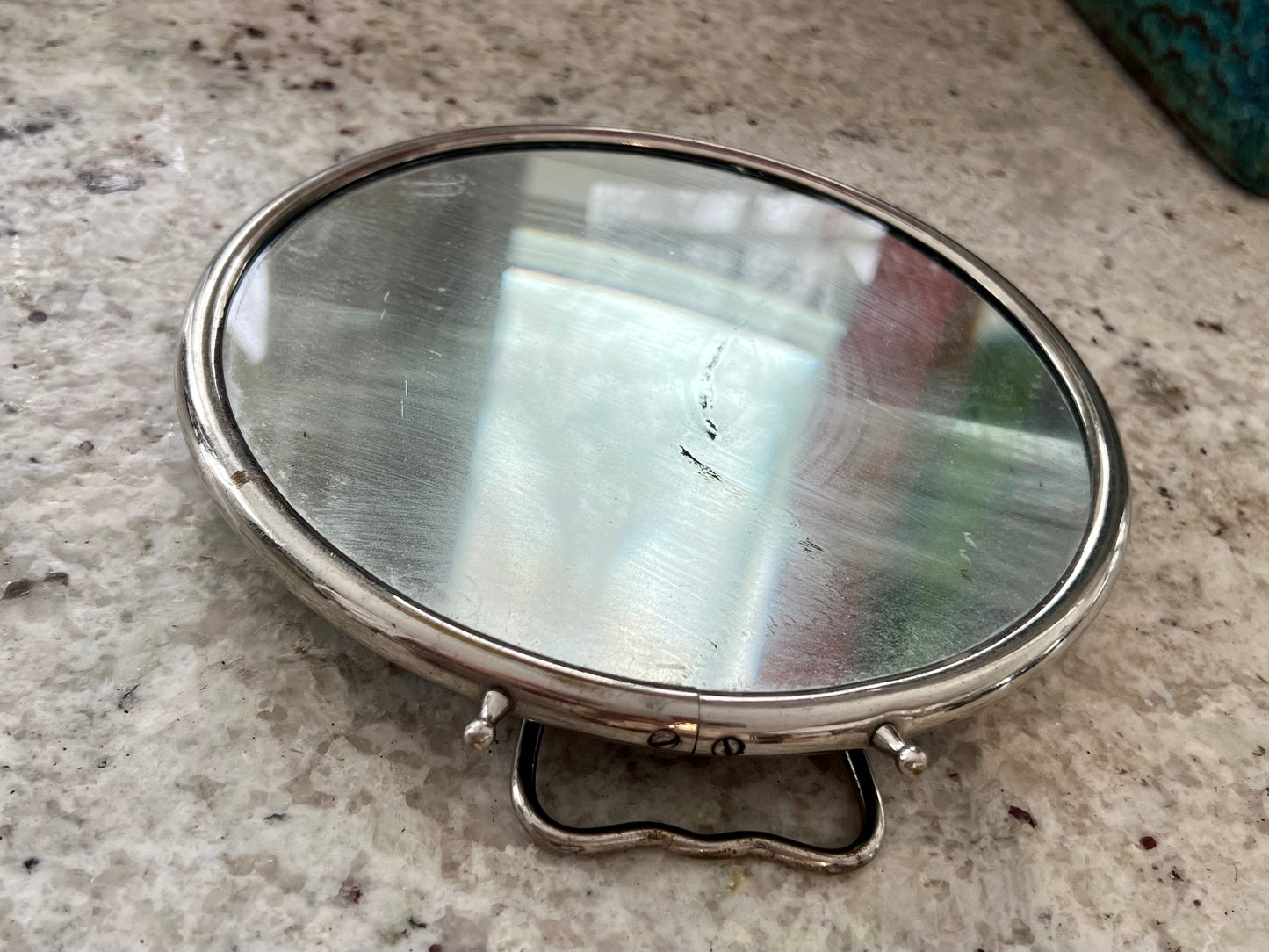 Vintage Tabletop Magnifying Mirror