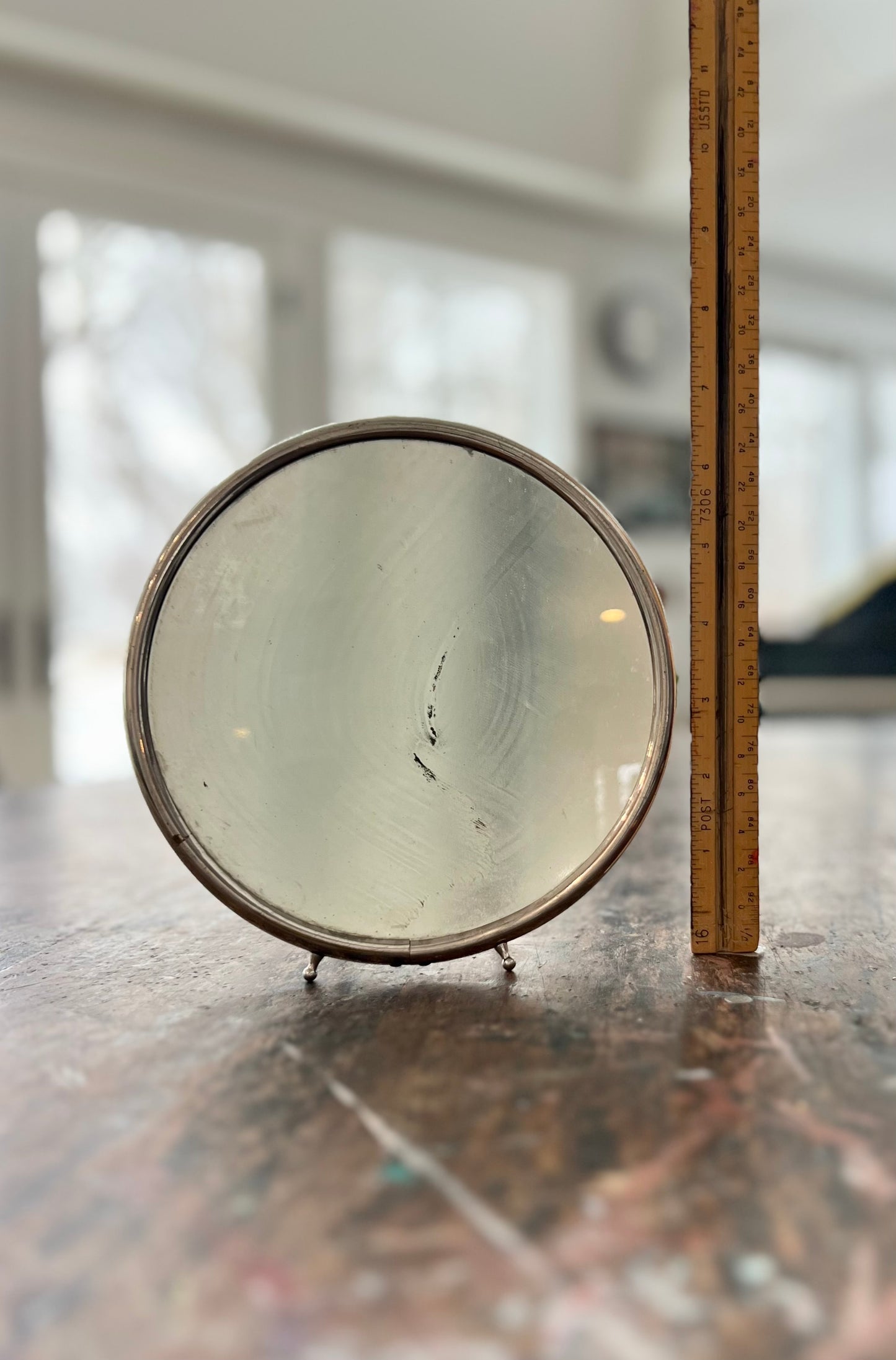 Vintage Tabletop Magnifying Mirror