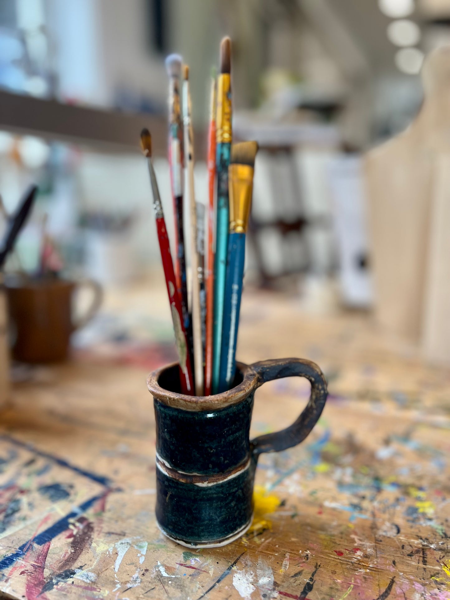 Handmade Vintage Pottery Mug