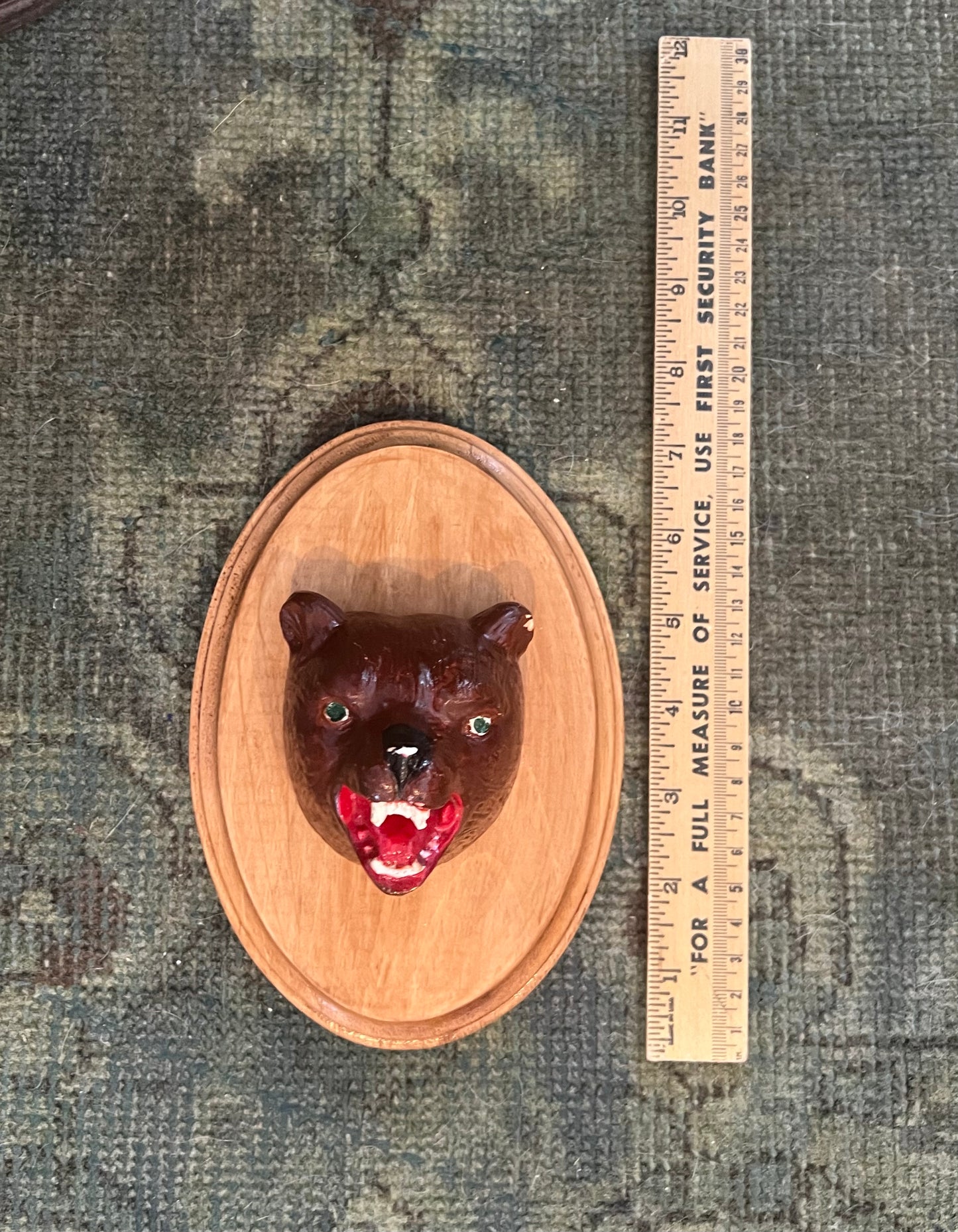 Set of Three Vintage Mounted Animal Heads