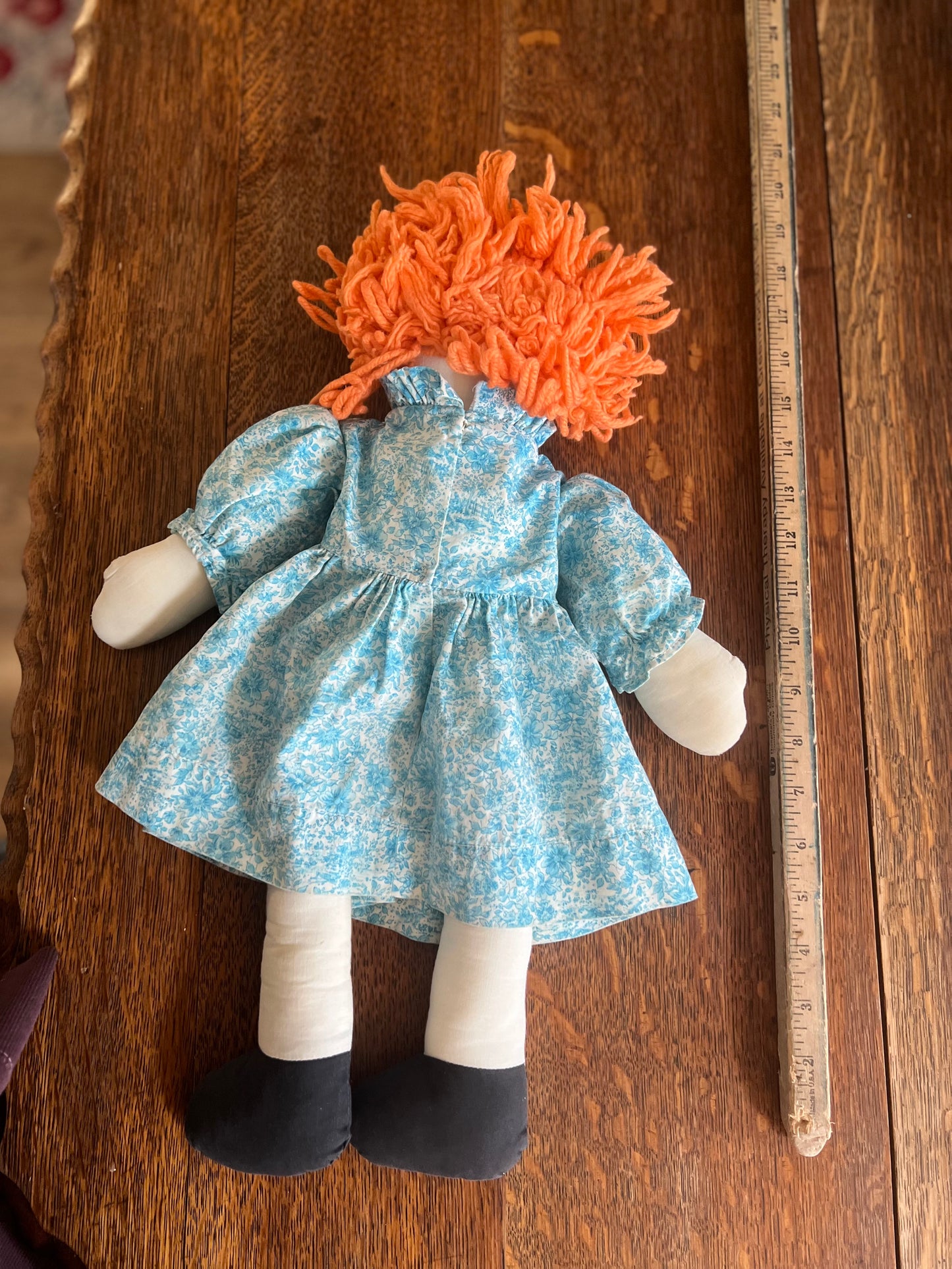 Vintage Handmade Raggedy Ann Doll