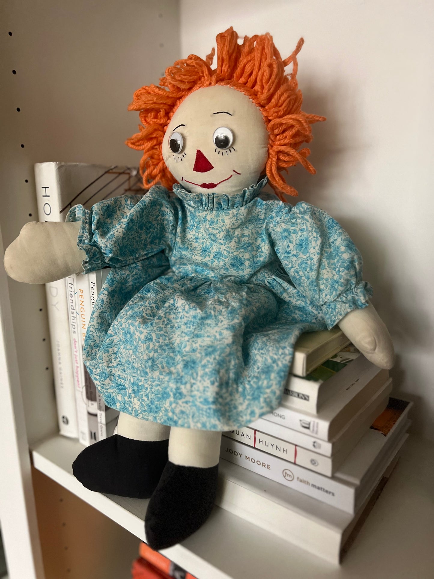 Vintage Handmade Raggedy Ann Doll