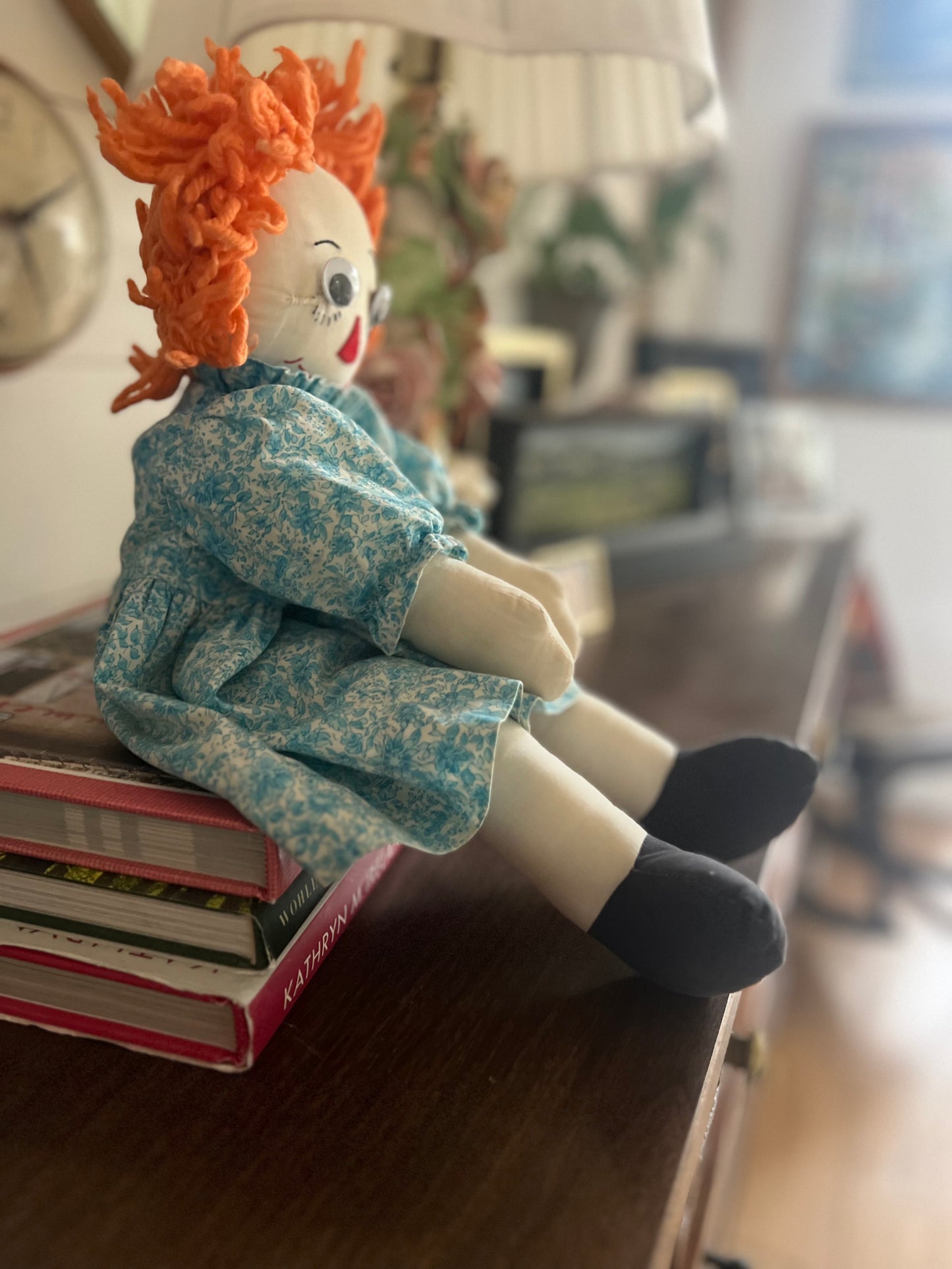 Vintage Handmade Raggedy Ann Doll