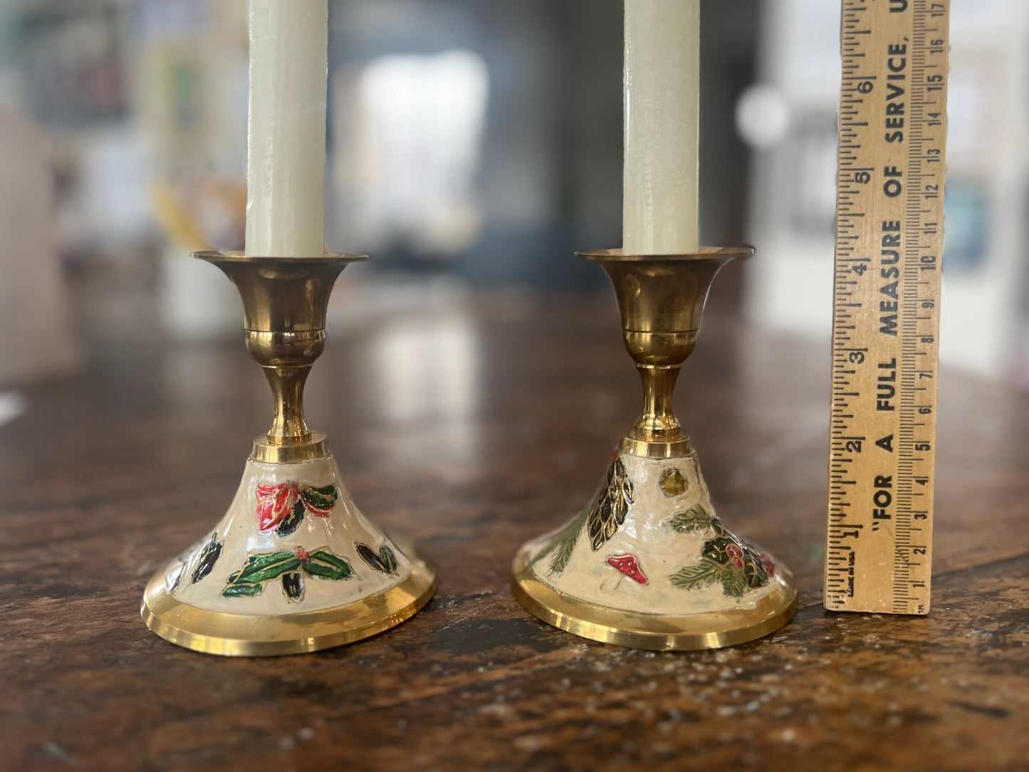 Pair of Brass Candlesticks