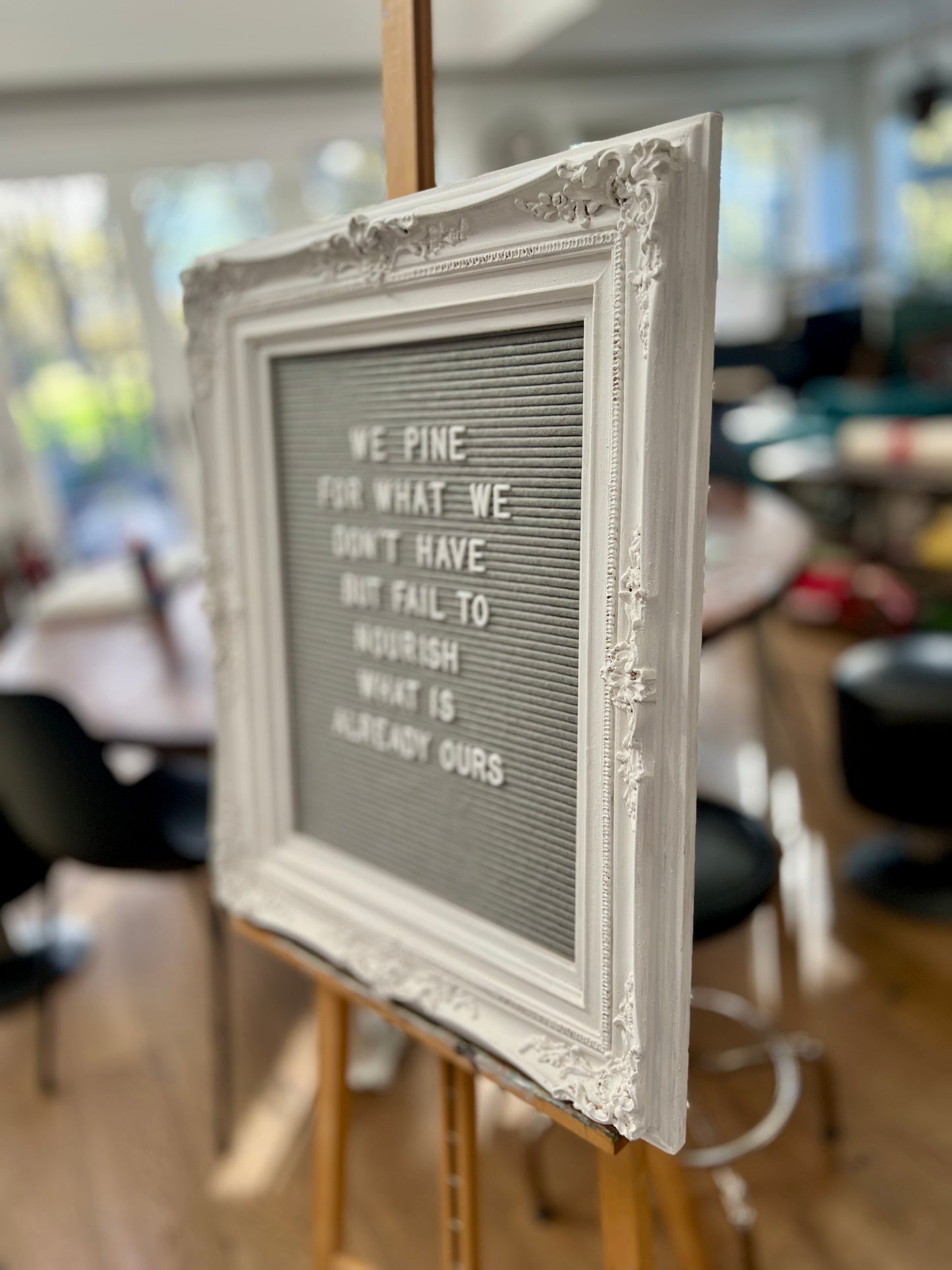 XL Message Board in Vintage Frame