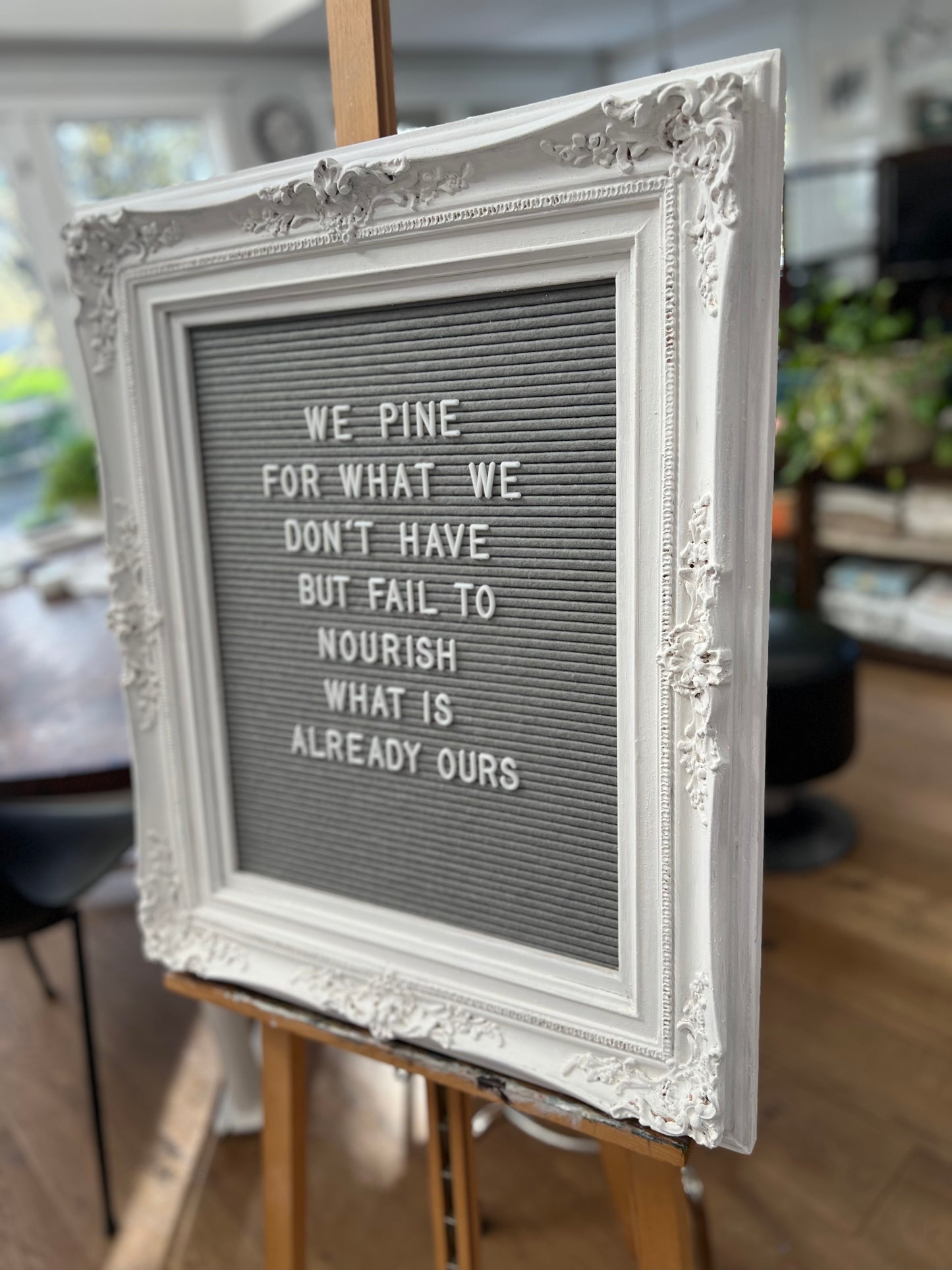 XL Message Board in Vintage Frame