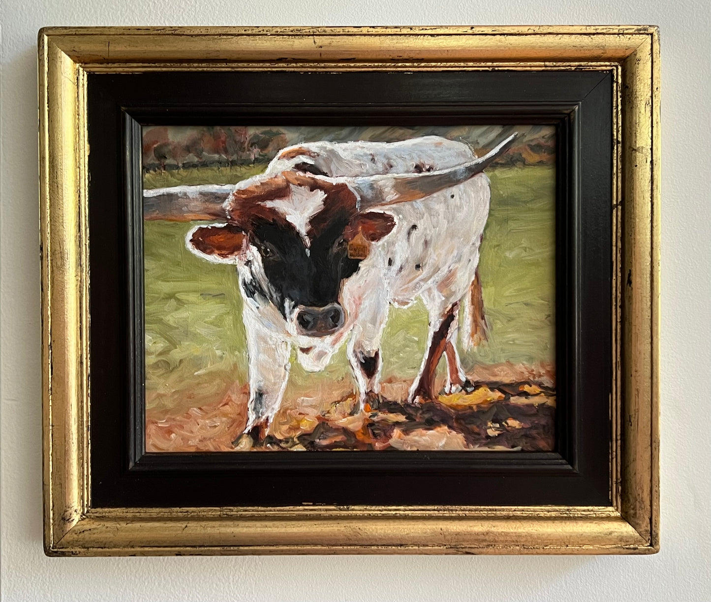 "Sweet Cowboy" 14x12 Oil on Board